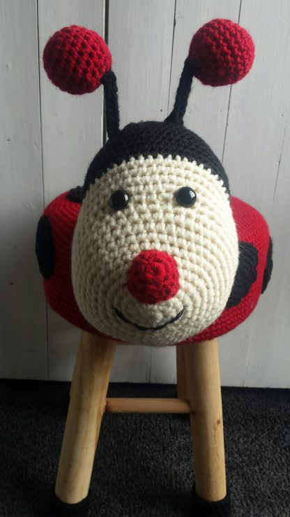 Garenpakket lieveheersbeestje (rood) - Afbeelding 2